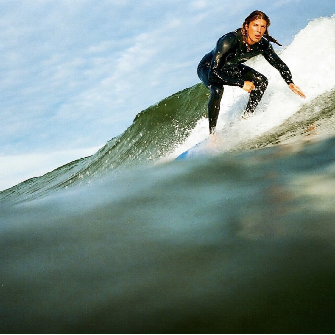 Gregory surfing a wave